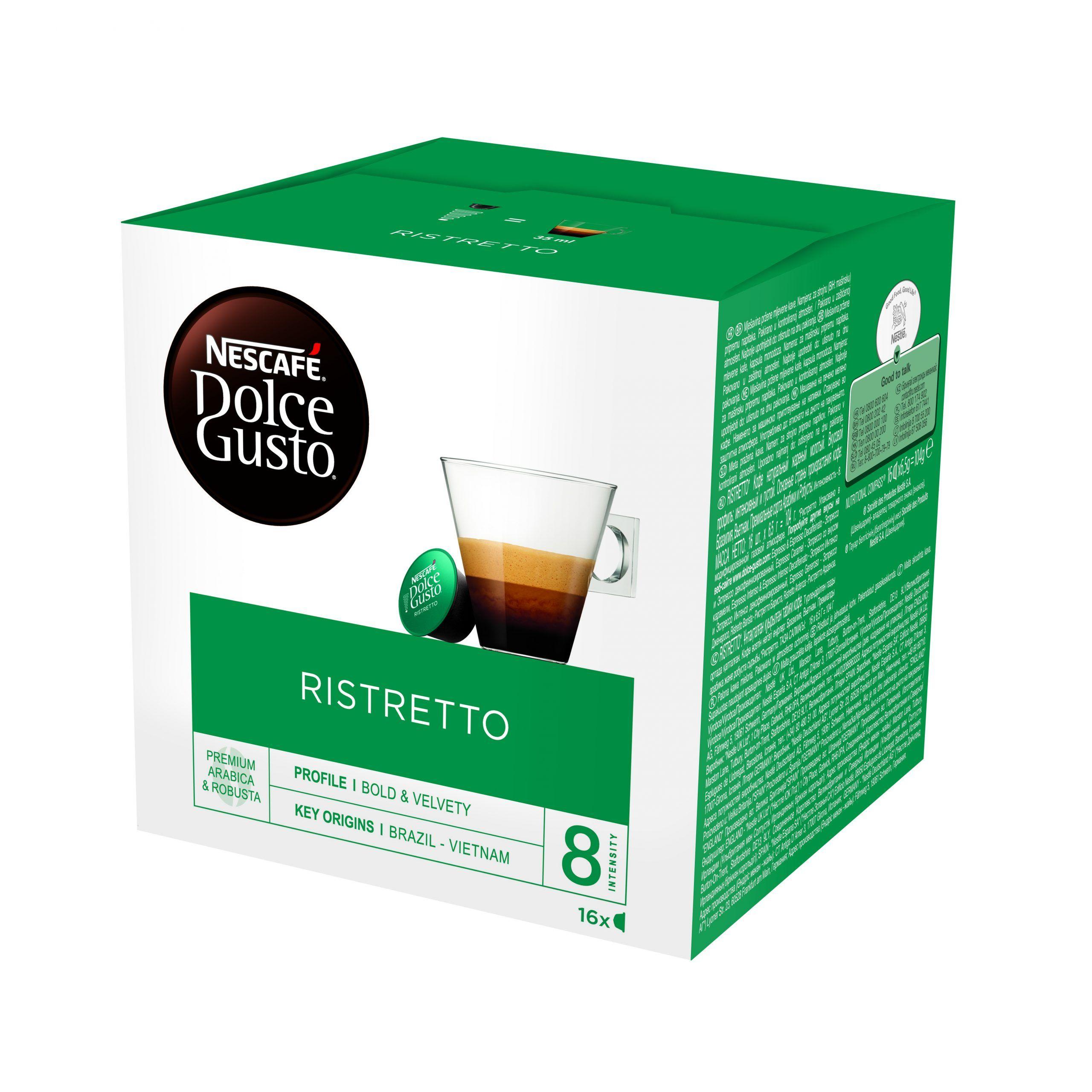 NESCAFÉ® Dolce Gusto® Ristretto 104g (16 kapsula)