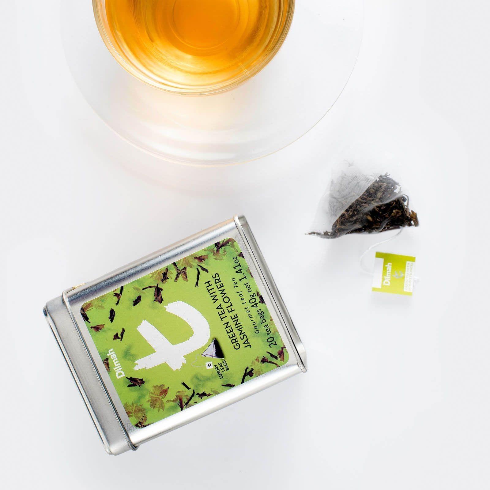 Dilmah t-series Zeleni čaj s jasminom 100g - Slika 2
