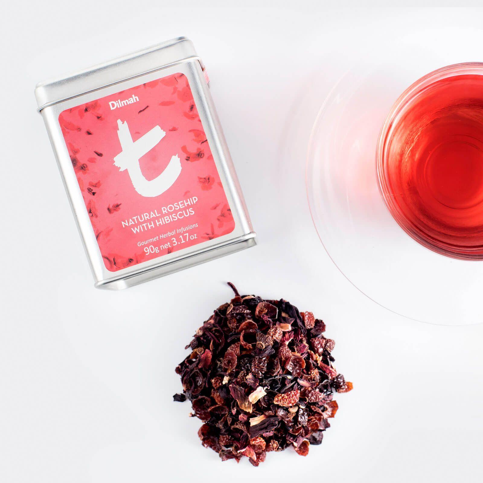 Dilmah t-series prirodni Šipak i Hibiscus 90g - Slika 2