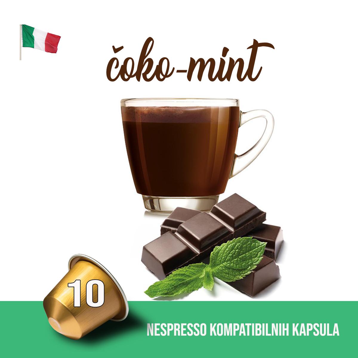 NESpresso 10 kapsula čokomint