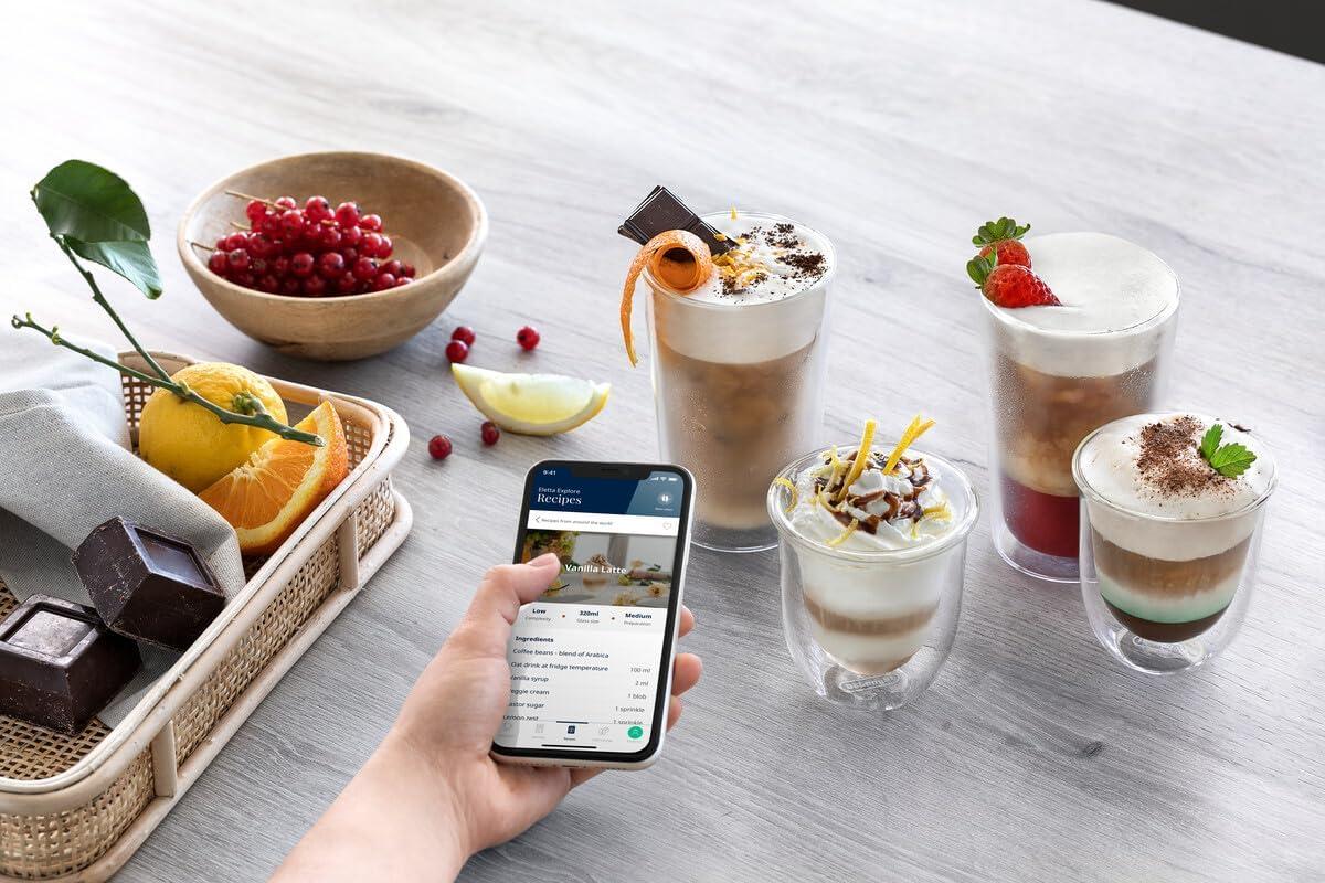 DeLonghi aparat za kavu automatski ECAM450.86.T Eletta Explore 19 bara TFT display App Titanium - Slika 4